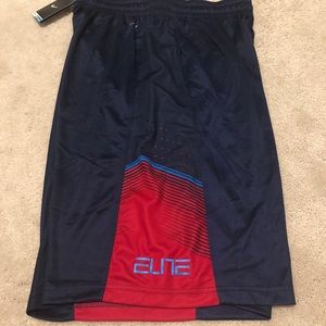 Nike elite blue and pink shorts